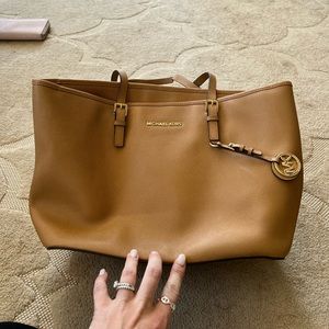 Tan Michael Kors Tote
